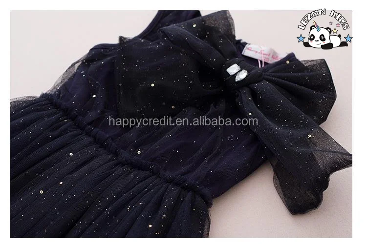 LEZONKIDS - OEM Girls Mesh Tutu Dress Kids Butterfly Mesh Party Dress Evening Party Princess Dress for Kids